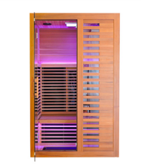dual-heating far-infrared sauna