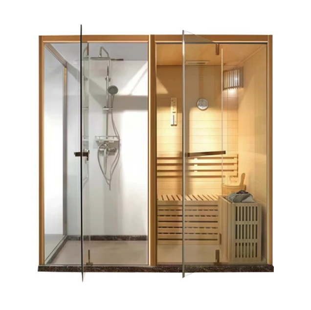 Shower And Steam Sauna Room
